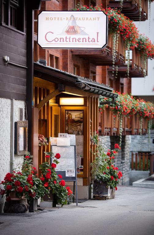 Hotel Continental Zermatt Kültér fotó